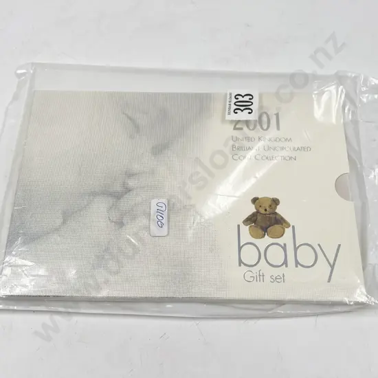 Royal Mint 2001 Commemorative Coin Baby Gift Set