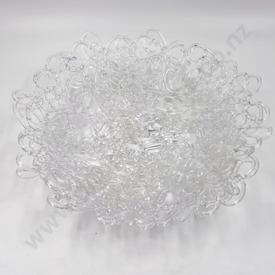 Rosenthal "Network Klar" Art Glass Dish