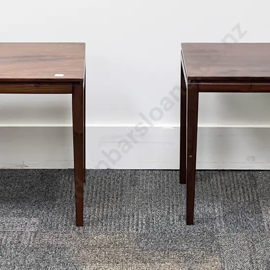 Pair of Mahogany Side Tables