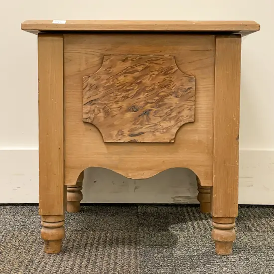 Commode with Mottled Kauri Panel to Front