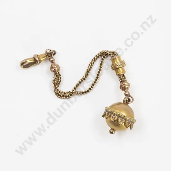 Edwardian 9ct Gold Fob