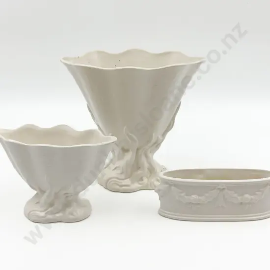 Three Crown Lynn Vases