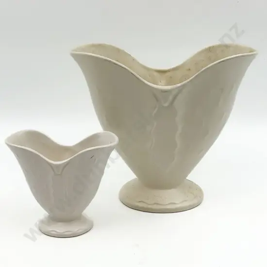 Two Crown Lynn Vases