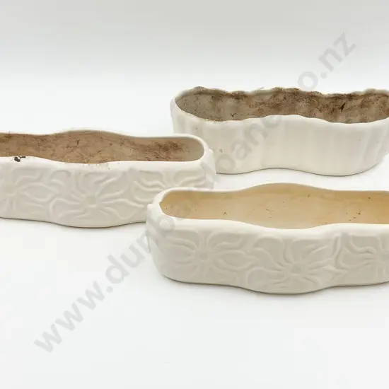 Three Crown Lynn Troughs