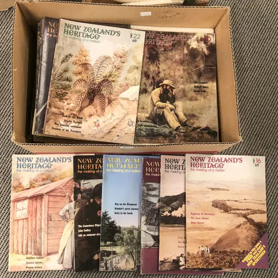 NZ Heritage Magazines Volumes 1 - 60 Complete