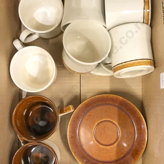 Assorted Crown Lynn Cups & Saucers