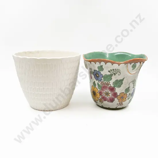 Sylvac & Gouda Planters (2)