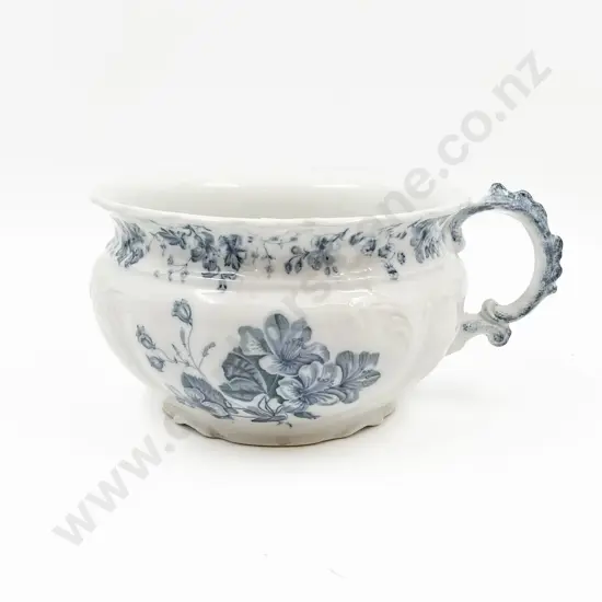 Victorian B&W Chamber Pot
