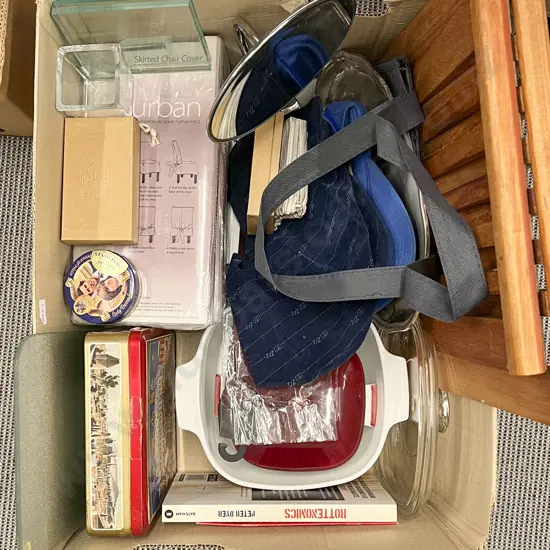 Box Quantity of Assorted Homewares
