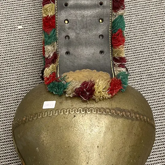 Large Brass Cow Bell