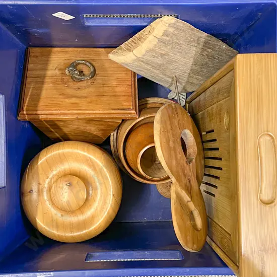 Box of Wooden Ware