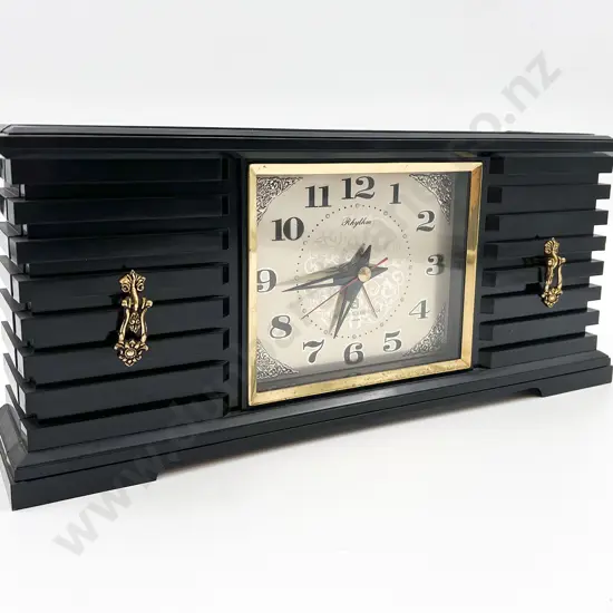 Modern Simulated Slate Alarm Clock