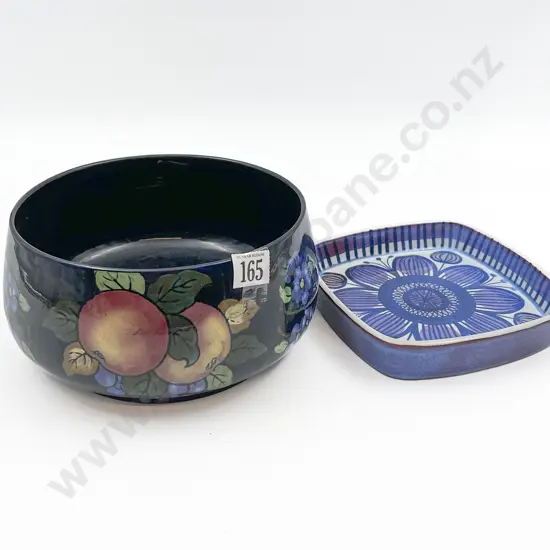 Royal Copenhagen Square Dish & Royal Stanley Ware Fruit Bowl