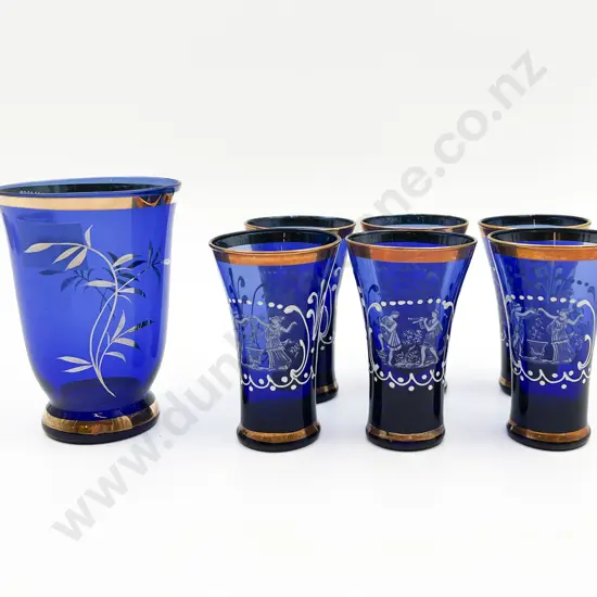 Small Quantity of Coloured Glassware