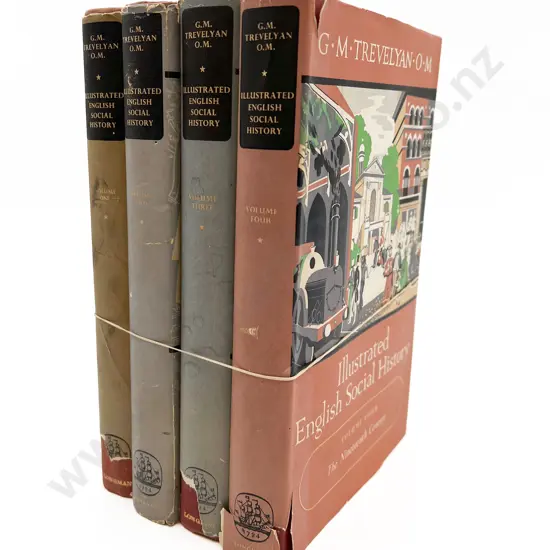 Illustrated English Social History Vol I - IV