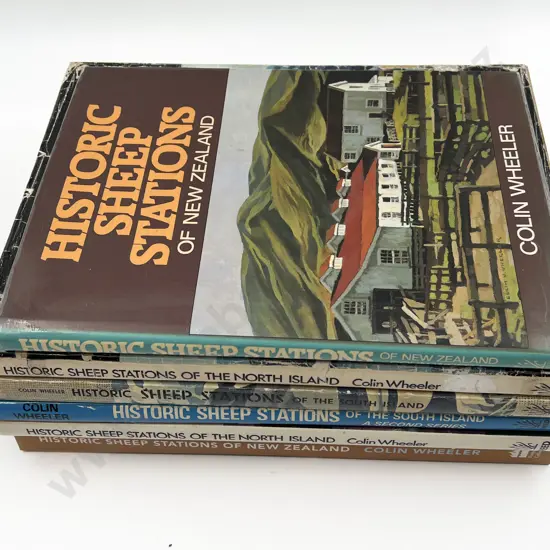 Colin Wheeler - Historic Sheep Stations of NZ
