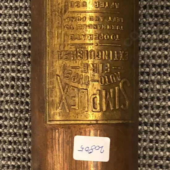 Vintage Simplex Fire Extinguisher