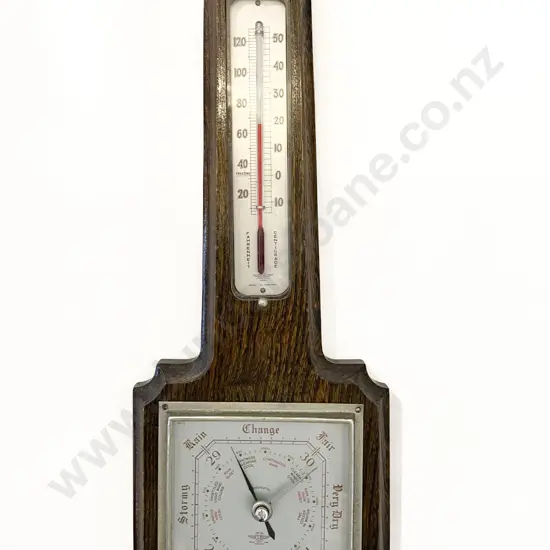 Oak Cased Barometer