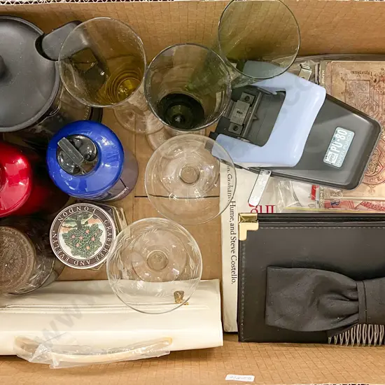 Box of Assorted Decorative Homewares