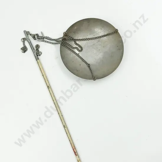 Portable Scales With Ivory Handle