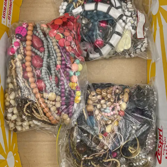 Box of Assorted Vintage Beads