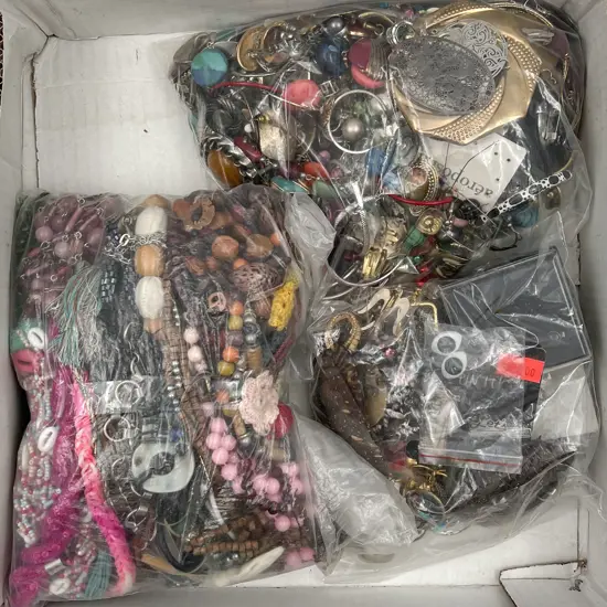 Box of Assorted Costume Jewellery
