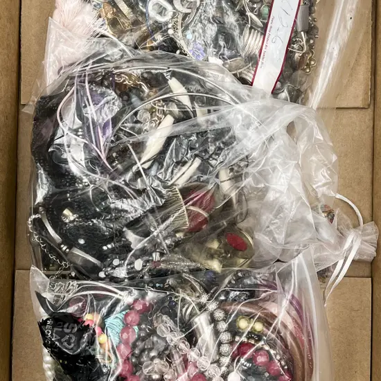 Box of Assorted Costume Jewellery