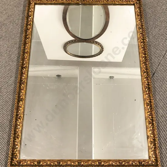 Rectangular Gilt Framed Wall Mirror