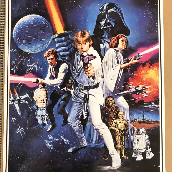 Unframed Star Wars Poster
