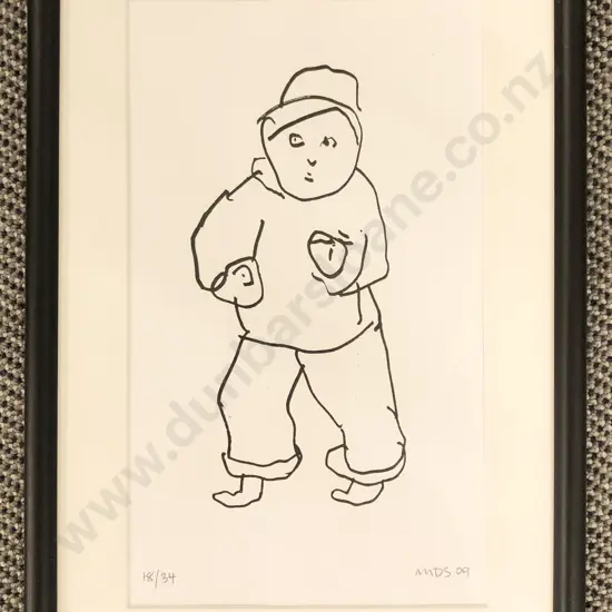 Michael Smither "Ready" Ltd Ed Signed Screen Print 18/34