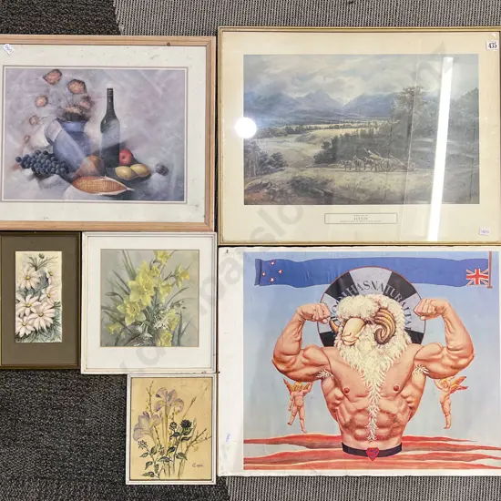 Six Assorted Artworks