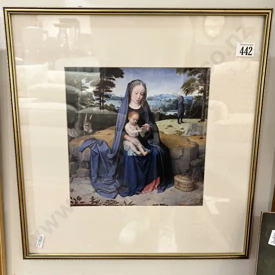 Framed Ecclesiastical Print