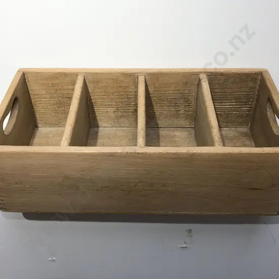 Pine Cutlery Box