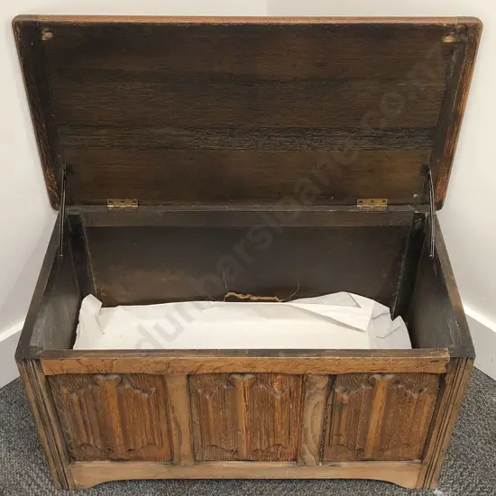 Oak Blanket Chest