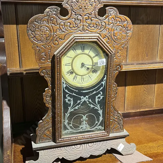 Gingerbread Mantel Clock