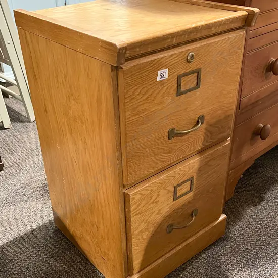 Small Two Drawer Filing Cabinet