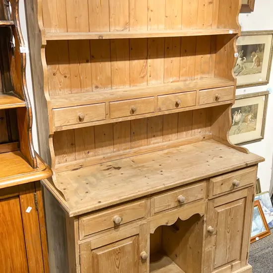 Victorian Style Pine Dresser