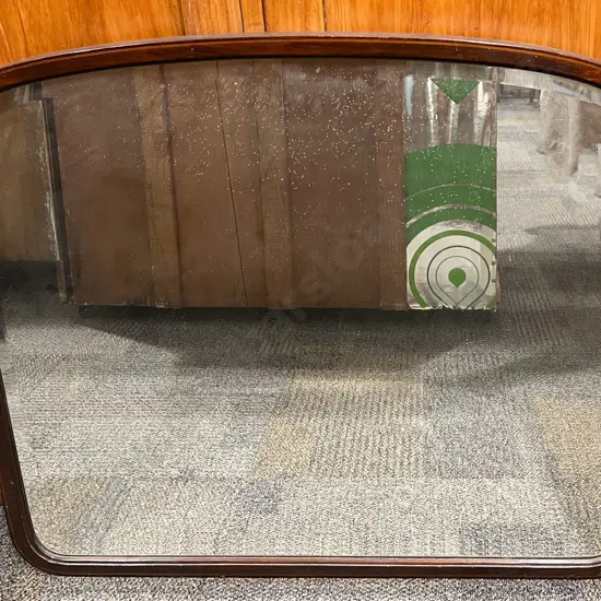 Mahogany Bevelled Edge Ex Dressing Mirror