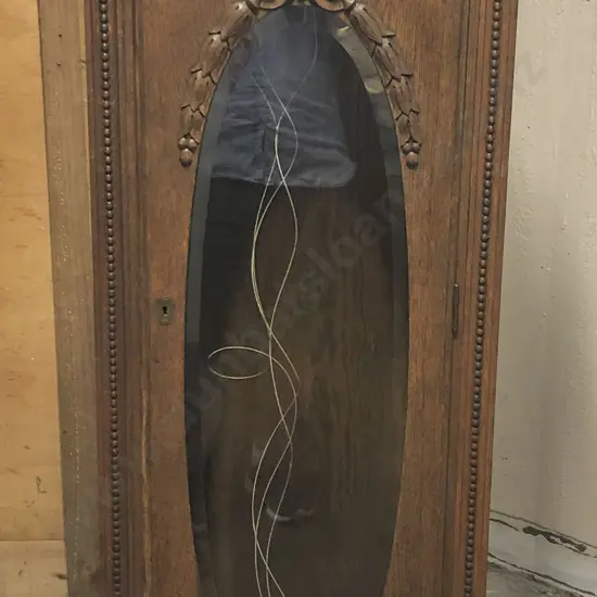 C1930s Oak Regulator Clock