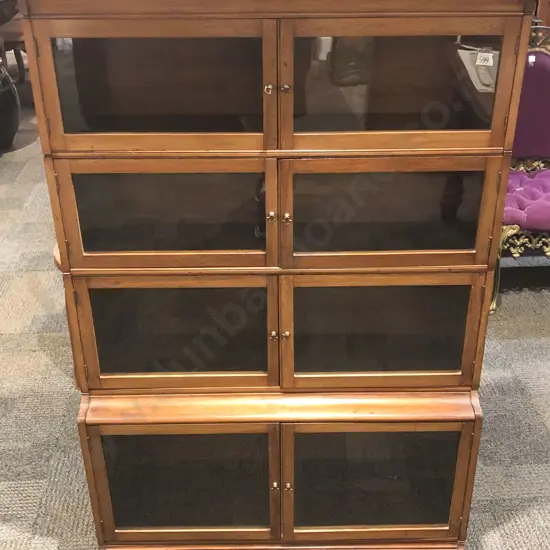 Mahogany Lawyers Bookcase