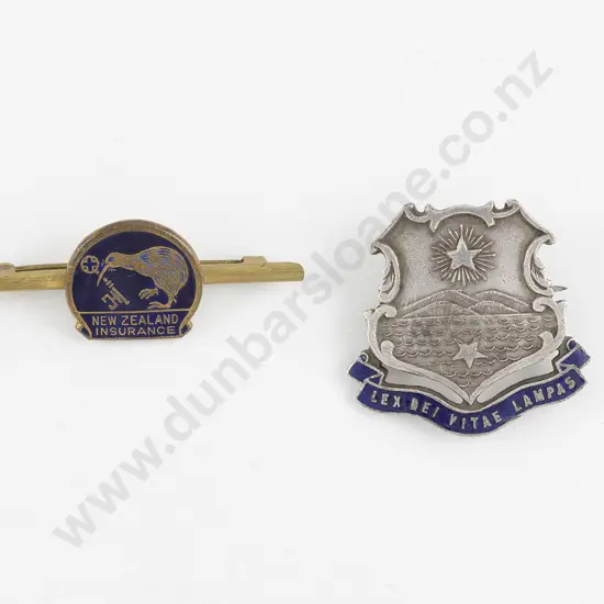 Australia Silver and Enamel Presbyterian Ladies College Brooch