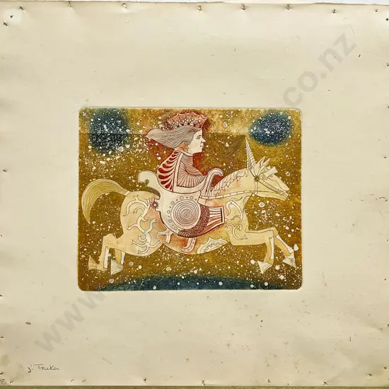 Gary Tricker - Untitled (Etching)