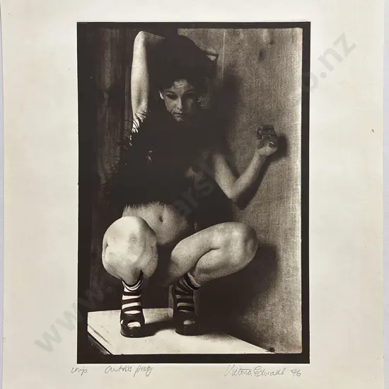 Victoria Edwards (b. 1948) - Untitled (Unframed female nude)