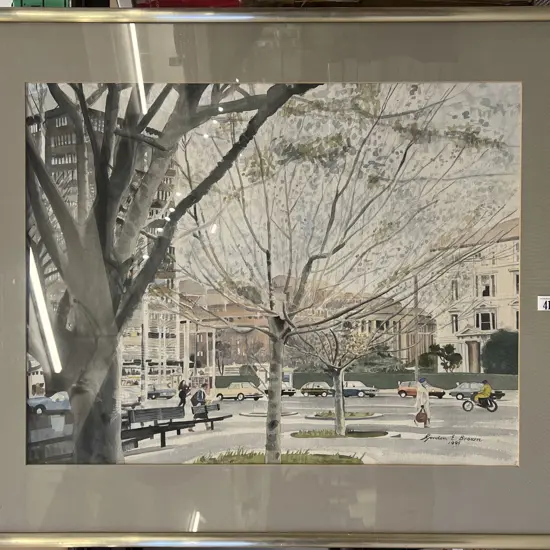 Gordon E. Brown - "Towards Railway Station