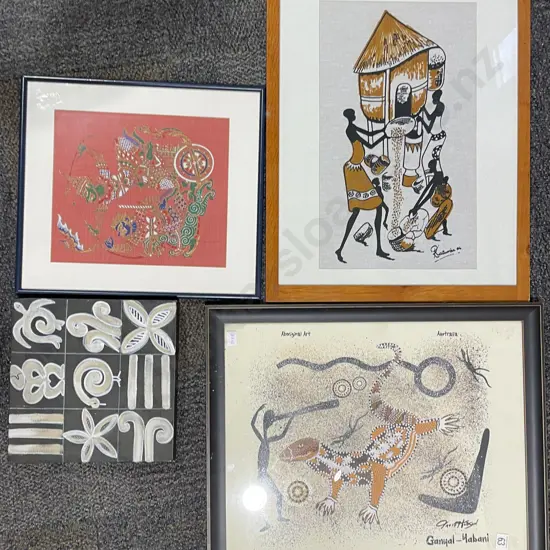 Four Assorted Artworks