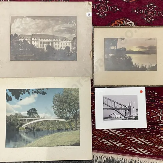 Three Vintage Photographic Works