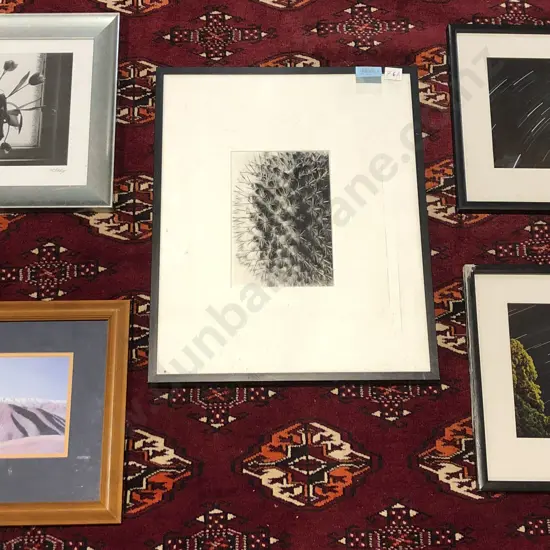 Five Framed Prints and Photography Works Including Graeme Sydney