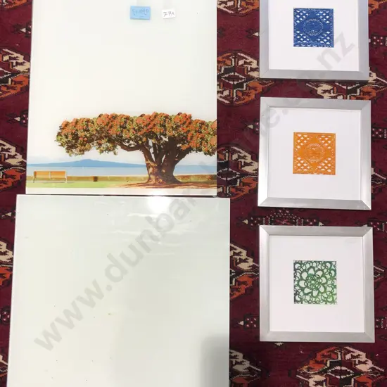 Five Assorted Artworks Including Marna Berkowitz