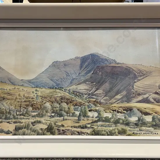 Albert Namatjira - "Mount Hermannsburg" - Print