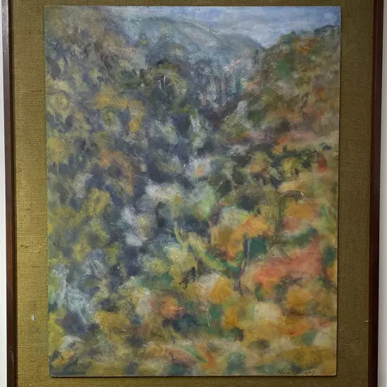 Huia Lindsay Abstract Acrylic On Board